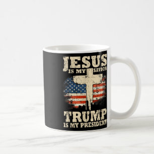 Jesus ist mein Retter Trump ist mein Präsident Tru Kaffeetasse