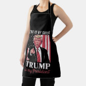 Jesus ist mein Retter Trump ist meine Präsidentenw Schürze (InSitu)