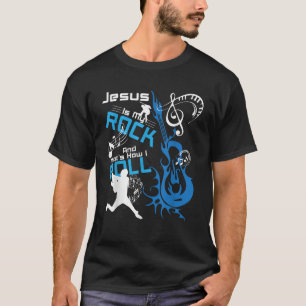 Jesus ist mein Rock and Roll Musikergeschenk T-Shirt