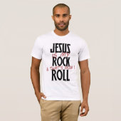 Jesus ist mein Rock und so rolle ich T-Shirt (Vorne ganz)