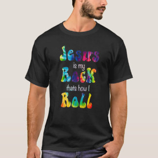 Jesus ist mein Rock Vintagen Christlichen Glauben  T-Shirt
