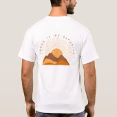 Jesus ist mein Sonnenschein T-Shirt (Rückseite)
