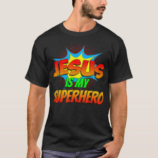 Jesus ist mein Superheld-Comic Buch Christliche Re T-Shirt