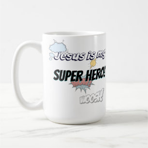 Jesus ist mein Superheld! Kaffeetasse
