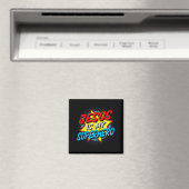 Jesus ist mein Superheld Magnet (In Situ (Geschirrspüler))