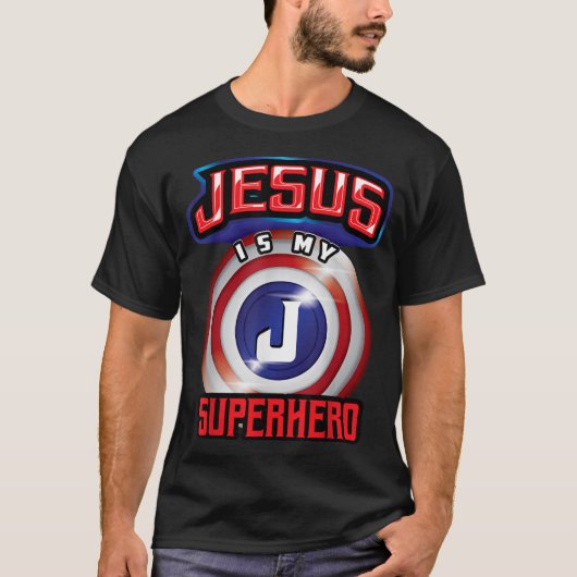Jesus ist mein Superheld, Niedlich mächtiges Chris T-Shirt (Vorderseite)