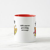 Jesus ist mein Superheld, Personalisierte Christli Tasse (Zentrum)