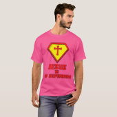 Jesus ist mein Superheld T-Shirt (Vorne ganz)