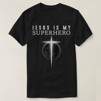Jesus ist mein Superhelden-Kreuz-Design T-Shirt
