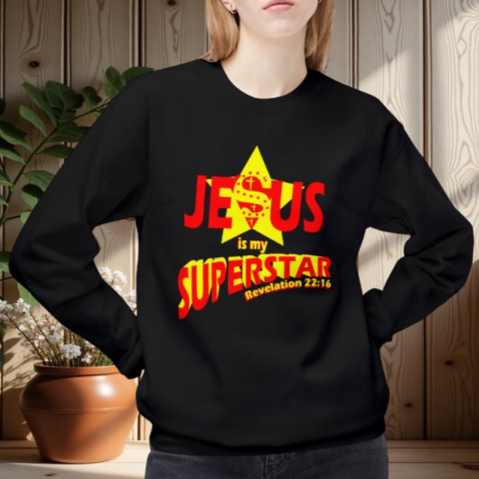 Jesus ist mein Superstar, Bibelvers Sweatshirt