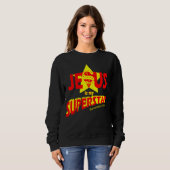 Jesus ist mein Superstar, Bibelvers Sweatshirt (Vorne ganz)