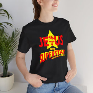 Jesus ist mein Superstar, Bibelvers T-Shirt