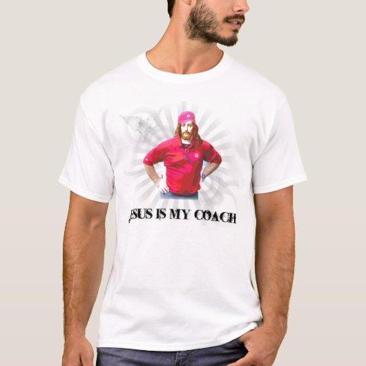 Jesus ist mein Trainer T-Shirt (Vorderseite)