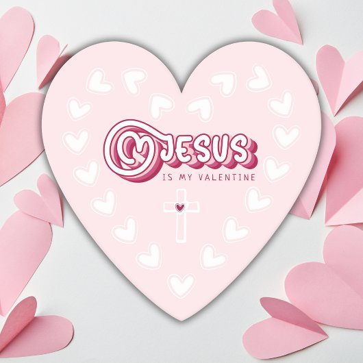 Jesus ist mein Valentinstag Christliches Niedliche Untersetzer