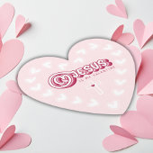 Jesus ist mein Valentinstag Christliches Niedliche Untersetzer