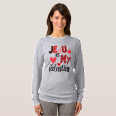 Jesus ist mein Valentinstag T-Shirt (Vorne ganz)