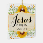 Jesus ist meine Freude Keramikornament (Rechts)