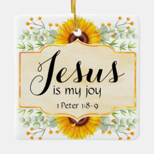 Jesus ist meine Freude Keramikornament