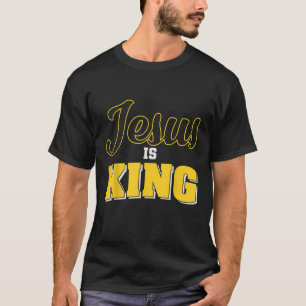 Jesus ist meine King christlich Kids Niedliche mäc T-Shirt