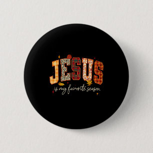 Jesus ist meine Lieblingsjahreszeit Erntedankfest Button