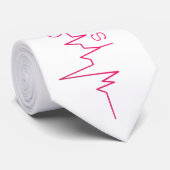 JESUS IST MEINE LIFELINE-Krawatte Krawatte (Gerollt)