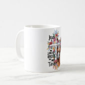 Jesus ist meine Retter Pferde sind meine Therapie Kaffeetasse (Vorderseite Links)