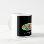 Jesus ist meine Tasse t (Vorderseite Links)