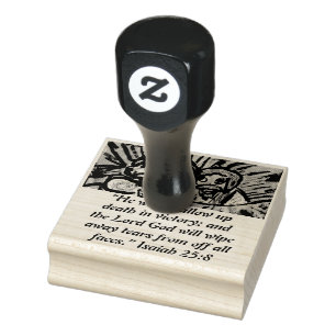 Jesus ist Retter der Welt Gummistempel