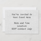 Jesus ist Sankt für Erwachsene Einladung (Rückseite)