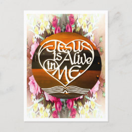 JESUS ist & The Comforter ...Postcard Postkarte