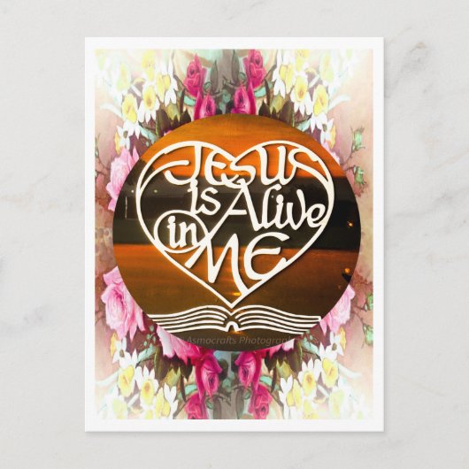 JESUS ist & The Comforter ...Postcard Postkarte (Vorderseite)