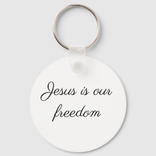Jesus ist unser Schlüsselanhänger der Freiheit