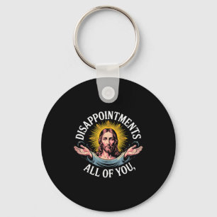 Jesus ist von euch allen enttäuscht Meme  Schlüsselanhänger