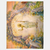 JESUS Ith ANGLES Fleecedecke (Vorderseite)