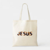 Jesus - Je Suis Concept-Tasche Tragetasche (Rückseite)