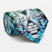 Jesus John 14 Vers 6 Männer Gott Krawatte (Gerollt)