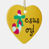 Jesus Joy! Keramikornament (Rechts)