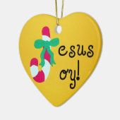 Jesus Joy! Keramikornament (Links)