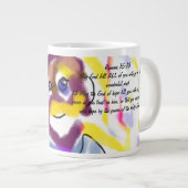 Jesus Jumbo-Tasse (Vorderseite Rechts)