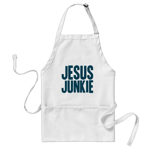 Jesus Junkie Schürze (Vorne)