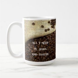 Jesus & Kaffee - 15 oz. Mug Kaffeetasse