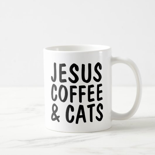 JESUS KAFFEE CATS KAFFEE TASSE (Rechts)