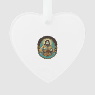 Jesus Kaffee Fleck Hose Vor dem Treffen Büro Arbei Ornament