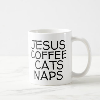 JESUS KAFFEE KATZE NICKERCHEN KAFFEE-MUGS KAFFEETASSE