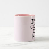 JESUS KAFFEE KATZE NICKERCHEN KAFFEE-MUGS ZWEIFARBIGE TASSE (Mittel)