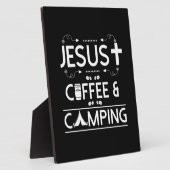 Jesus Kaffee und Camping Fotoplatte (Seite)