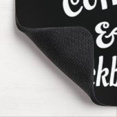 Jesus Kaffee Und Kickboxen - Christlicher Kaffeeli Mousepad (Ecke)