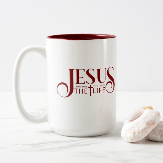 Jesus Kaffeetasse (Mit Donut)