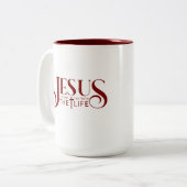 Jesus Kaffeetasse (Vorderseite Links)