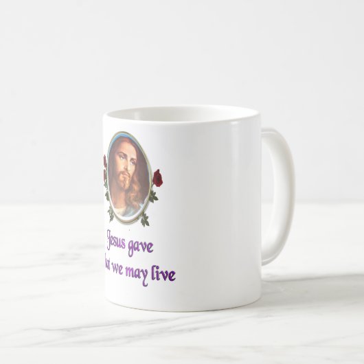 Jesus Kaffeetasse (VorderseiteRechts)